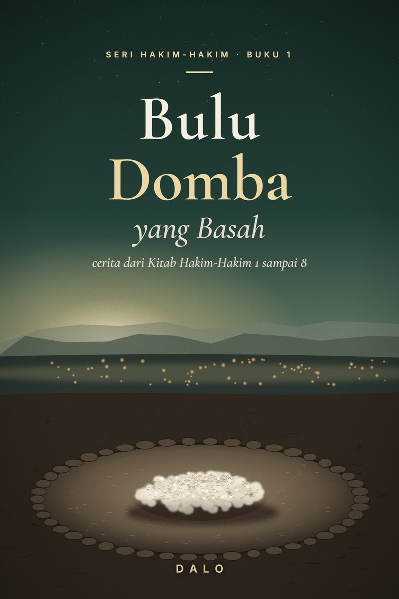 Sampul Bulu Domba yang Basah