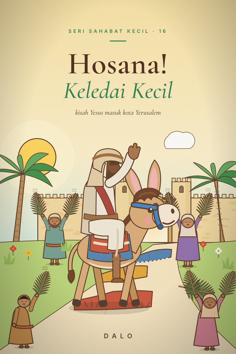 Sampul Hosana! Keledai Kecil