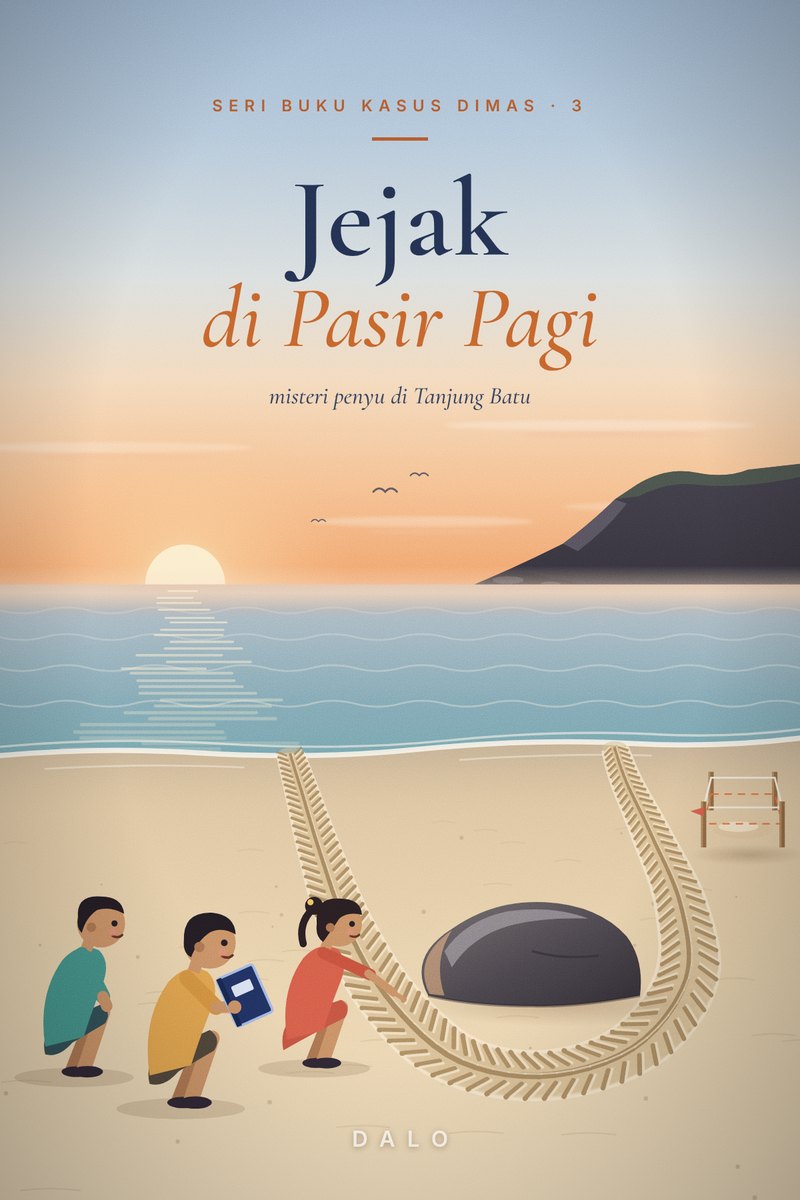 Sampul Jejak di Pasir Pagi