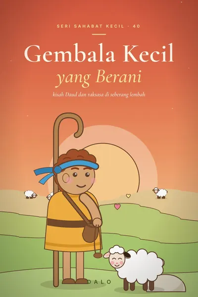 Sampul Gembala Kecil yang Berani