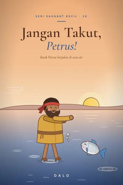 Sampul Jangan Takut, Petrus!